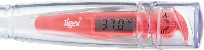 Tigex electronic thermometer flexible tip