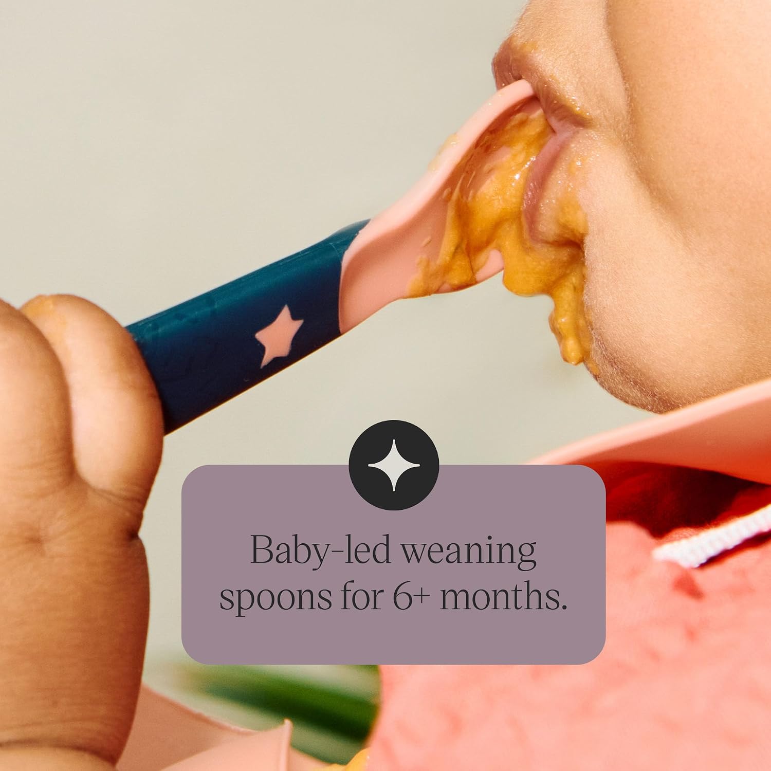 Tommee Tippee Easigrip Self-Feeding Weaning Spoons ( 5 pcs.) 6m+