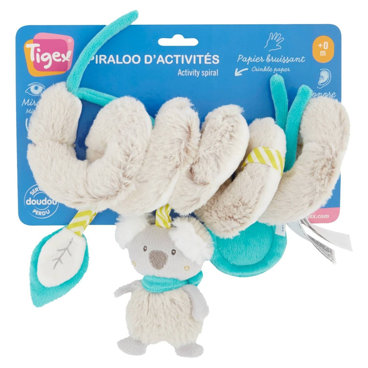 Tigex Spiral Plush Koala