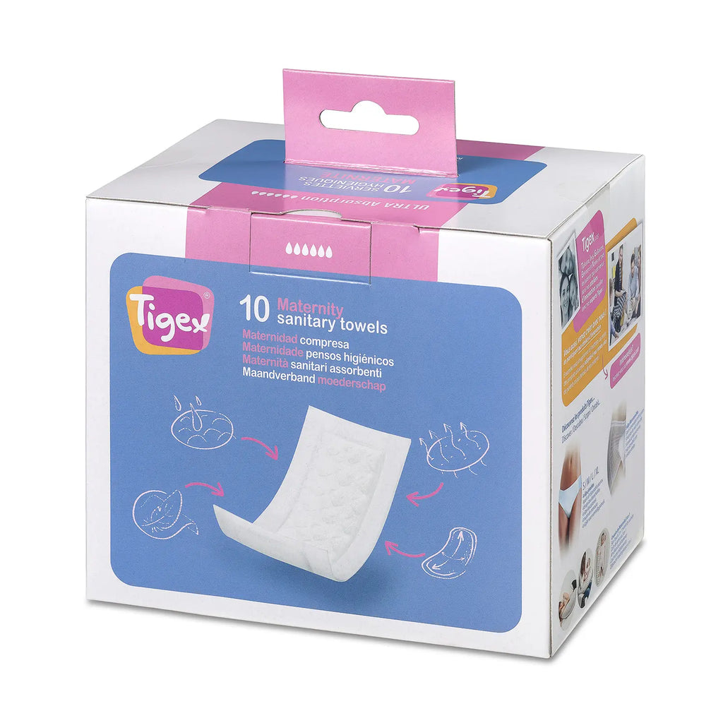 Tigex Maternity Sanitary Towels 10Pcs.