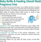 Friendly Organic Baby Bottle and Feeding Utensils Cleanser | 500 ML