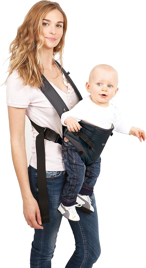 Tigex 2 Positions Baby Carrier for 0-6 Months, Grey