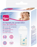 Tigex 20 Breast Milk Bags