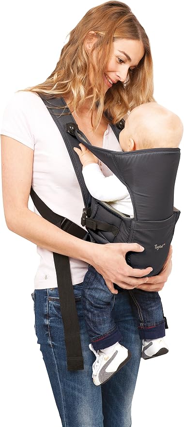Tigex 2 Positions Baby Carrier for 0-6 Months, Grey