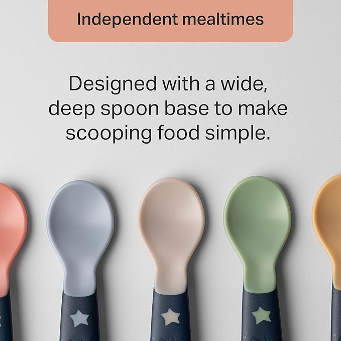 Tommee Tippee Easigrip Self-Feeding Weaning Spoons ( 5 pcs.) 6m+