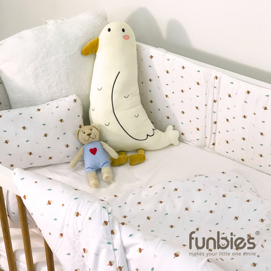 Funbies Acorn 8in1 Bedding Set