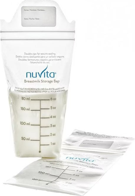 Nuvita Breast Milk Storage Bags 25pcs.