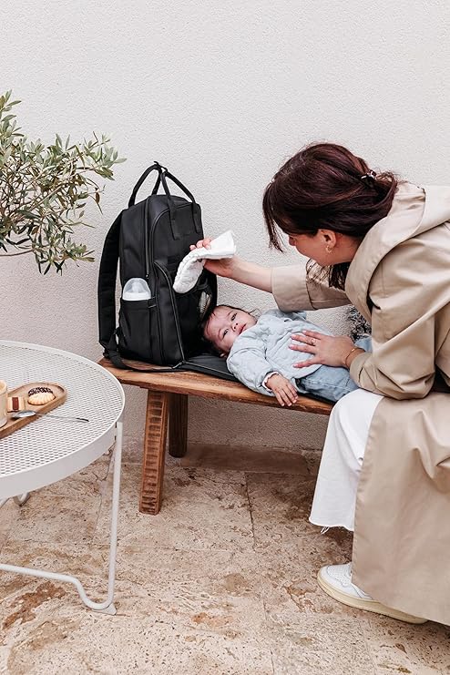 Tinéo Quilted Baby Changing Backpack