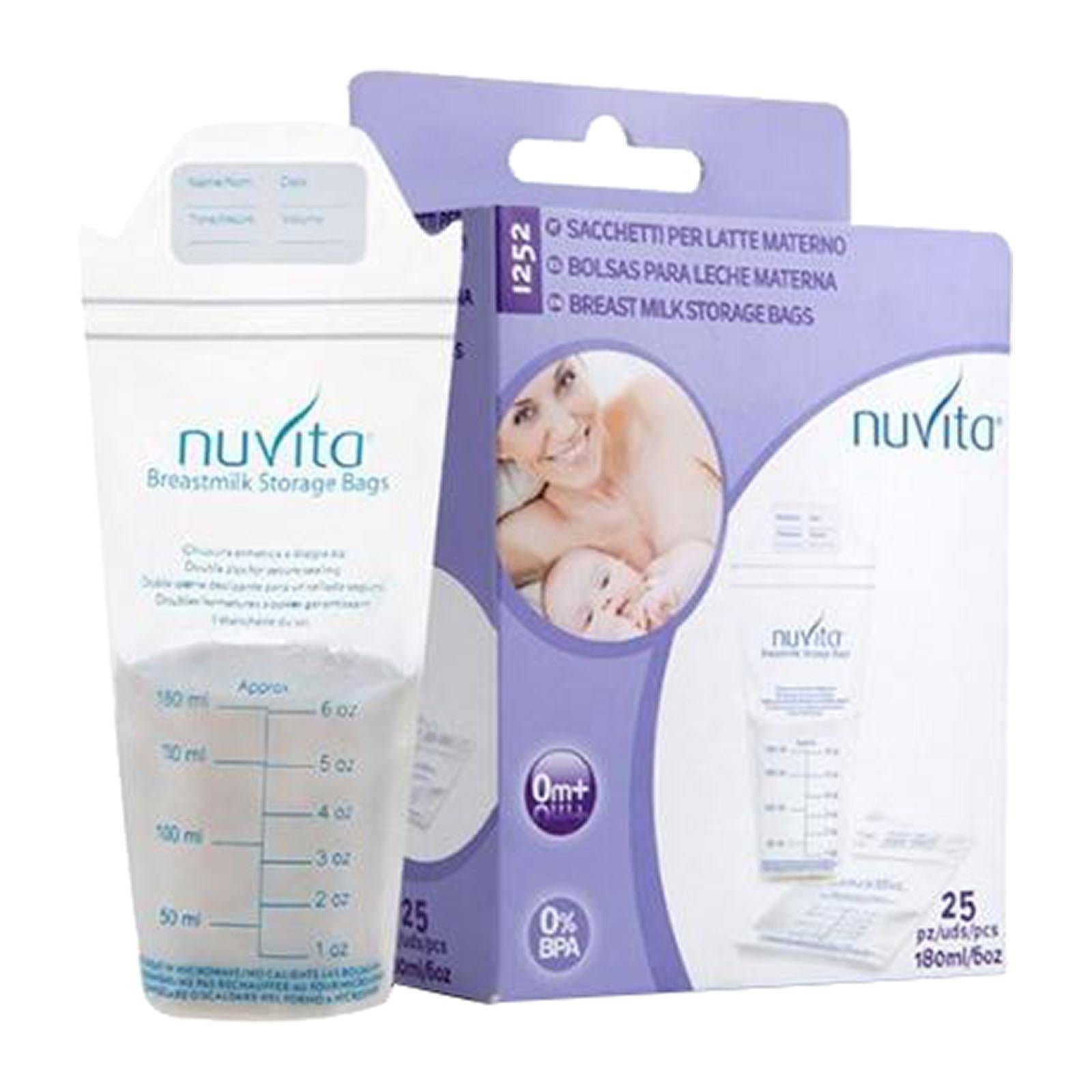 Nuvita Breast Milk Storage Bags 25pcs.