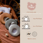 P'tit Panda air+ breathable cushion for a rounded head 0-6m