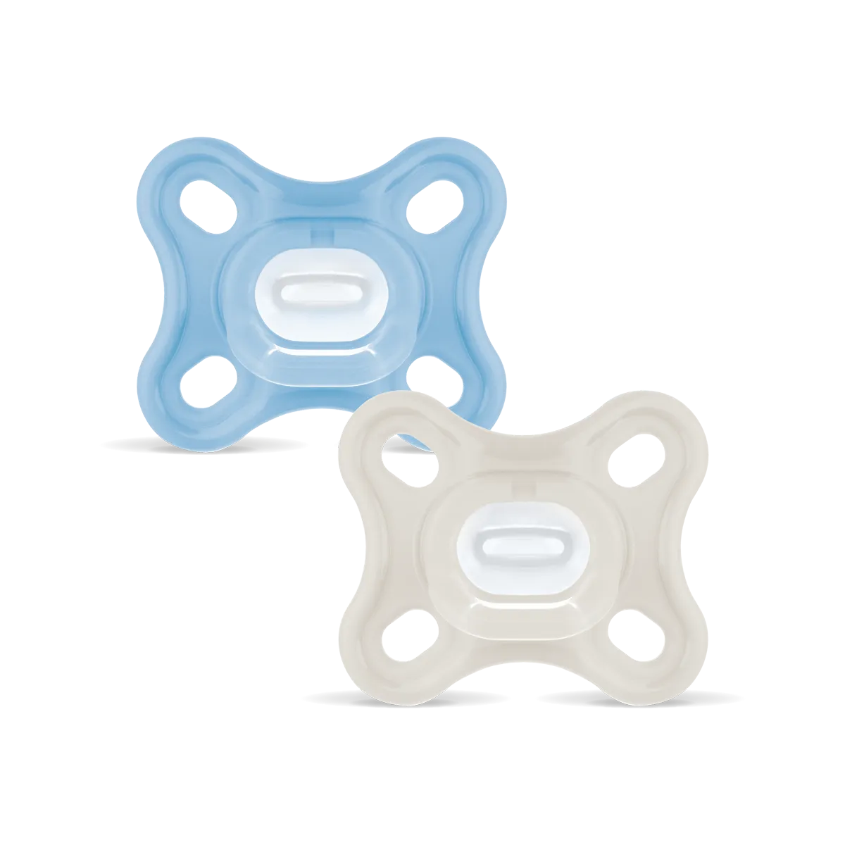 MAM Comfort Silicone Soother 0-3 months, set of 2