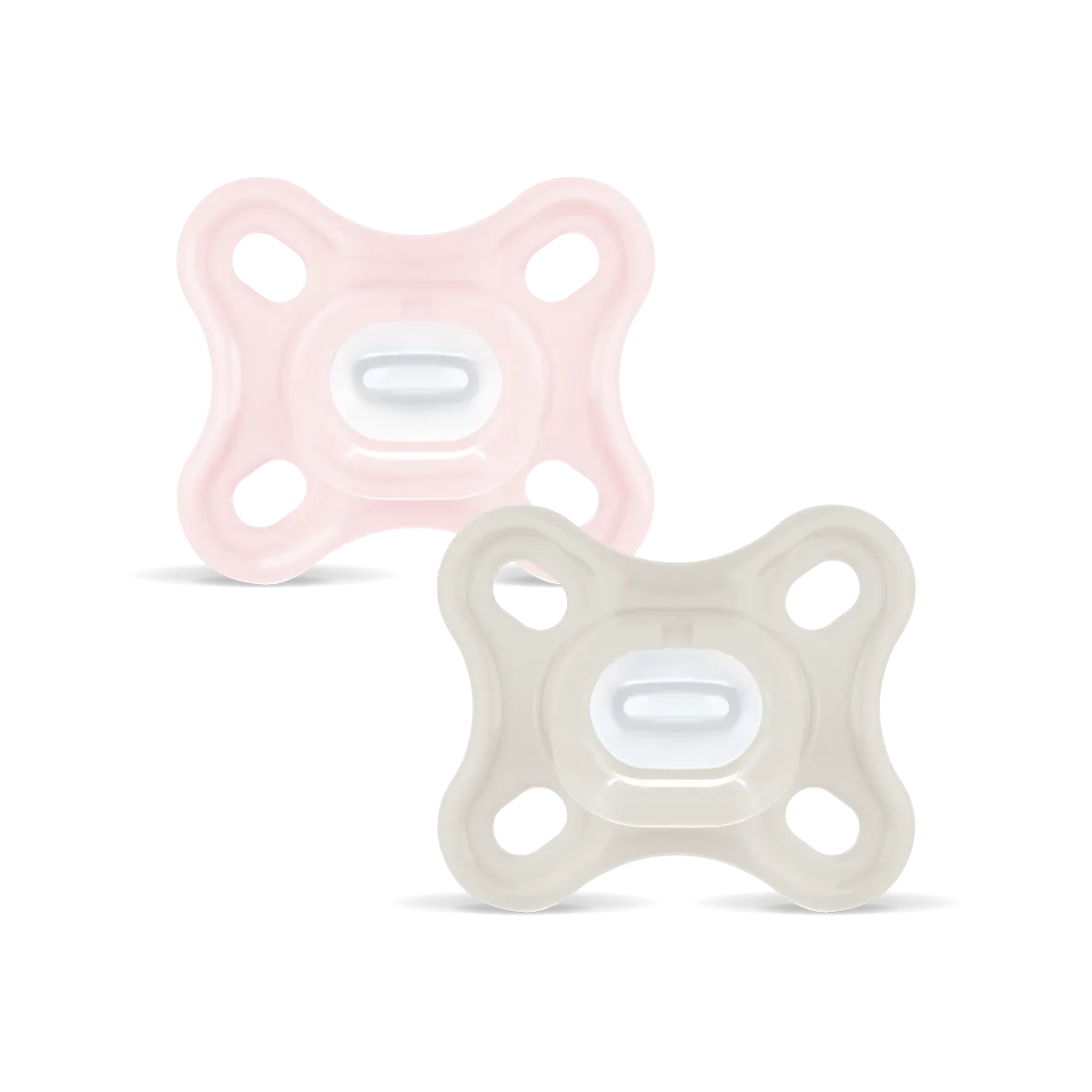 MAM Comfort Silicone Soother 0-3 months, set of 2