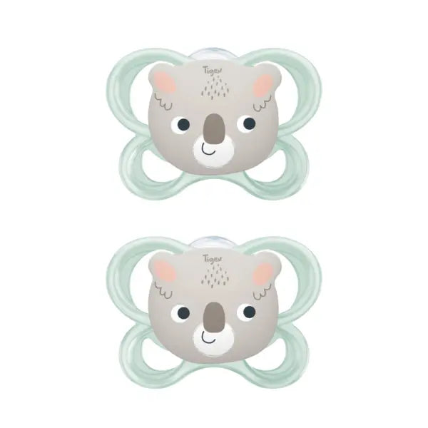 Tigex 2 Soft mini Physio Pacifiers 0-6m