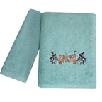 Towel Set 2 pcs w/embroidery