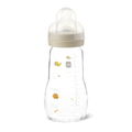 MAM Feel Good 260ml Glass Baby Bottle 2+ months, single pack