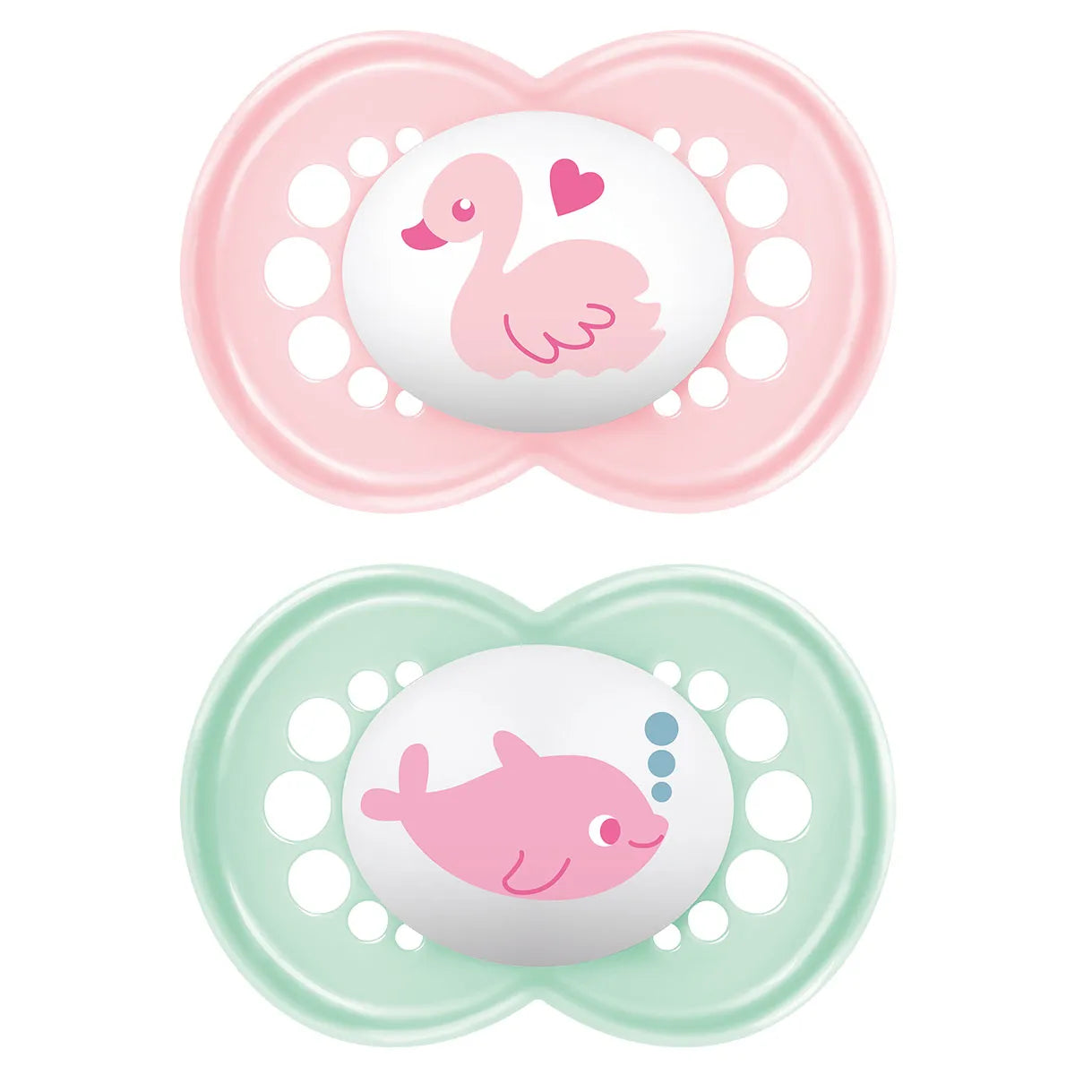 MAM Original 6-16 (Pink/Mint)