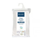 Candide 693571  Fitted sheet White  Cotton Jersey 60x120cm