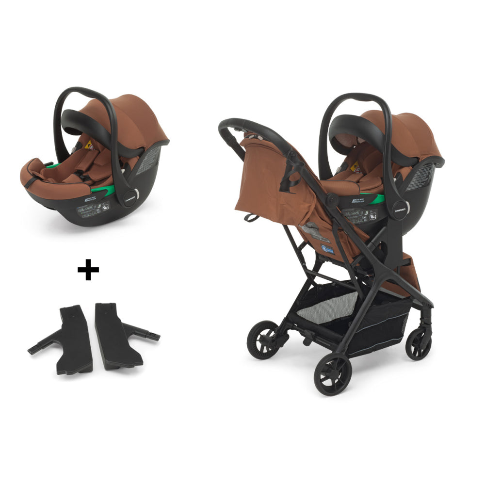 Foppapedretti Travel Cabin Stroller LIKE Ebony (Stone)