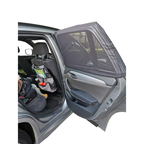 Back Seat Window Sunshade - Set of 2 "Sock" Cover Shades 405414