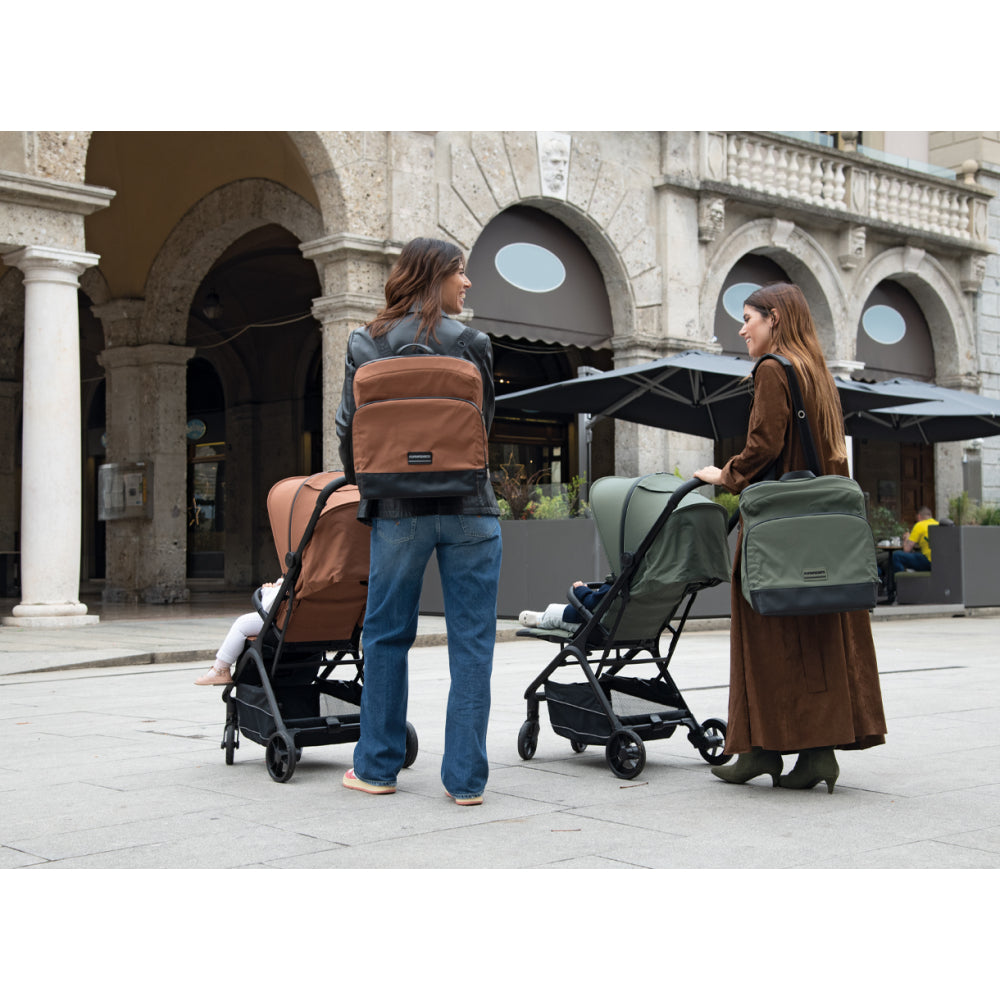Foppapedretti Mama bag with mat Pretty Tuscany