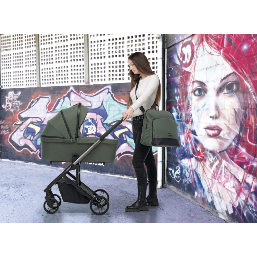 Foppapedretti Mama bag with mat Pretty Olive