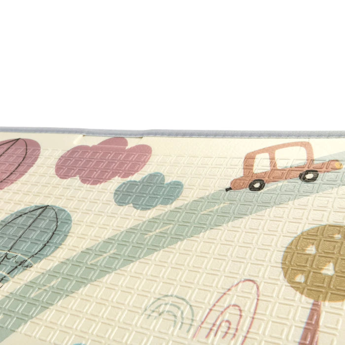 Tineo 606160 Large reversible playmat with cars/savannah design