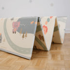 Tineo 606160 Large reversible playmat with cars/savannah design