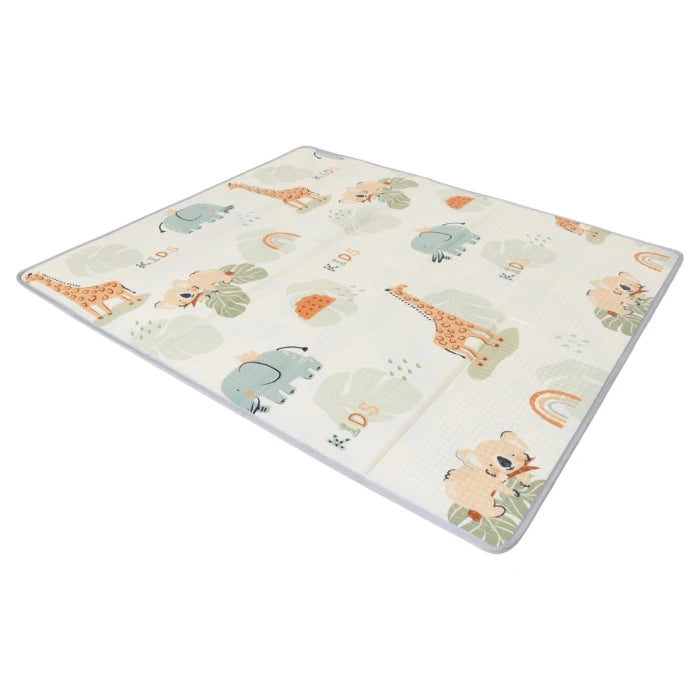 Tineo 606160 Large reversible playmat with cars/savannah design