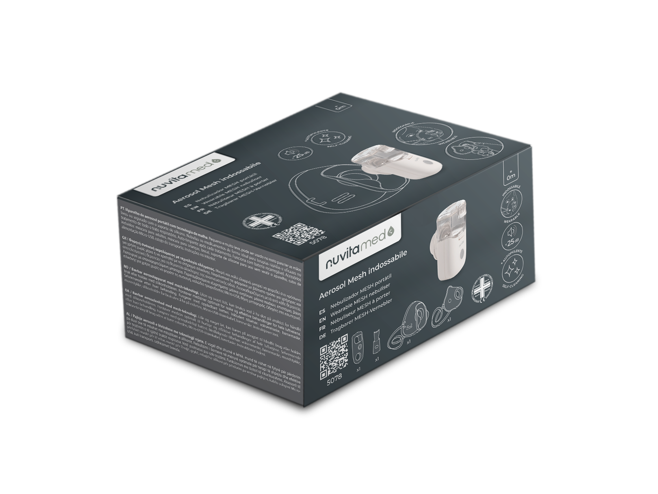 Wearable Nebulizer with MESH Technology 5078