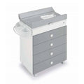 ASIA Baby Bath Dresser (Chest of Drawers) C918006 col.265 coniglio/grey