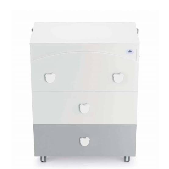 Cam Arco Baby Bath Dresser (Chest of Drawers)  art.G224/261 orso bolle white