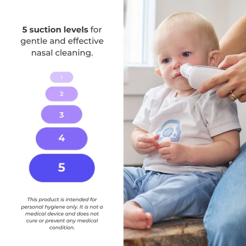 Nuvita Electric nasal aspirator with rechargeable battery - 2150