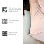 Nuvita 12-in-1 Pregnancy Pillow - Dreamwizard 7100 (Beige)