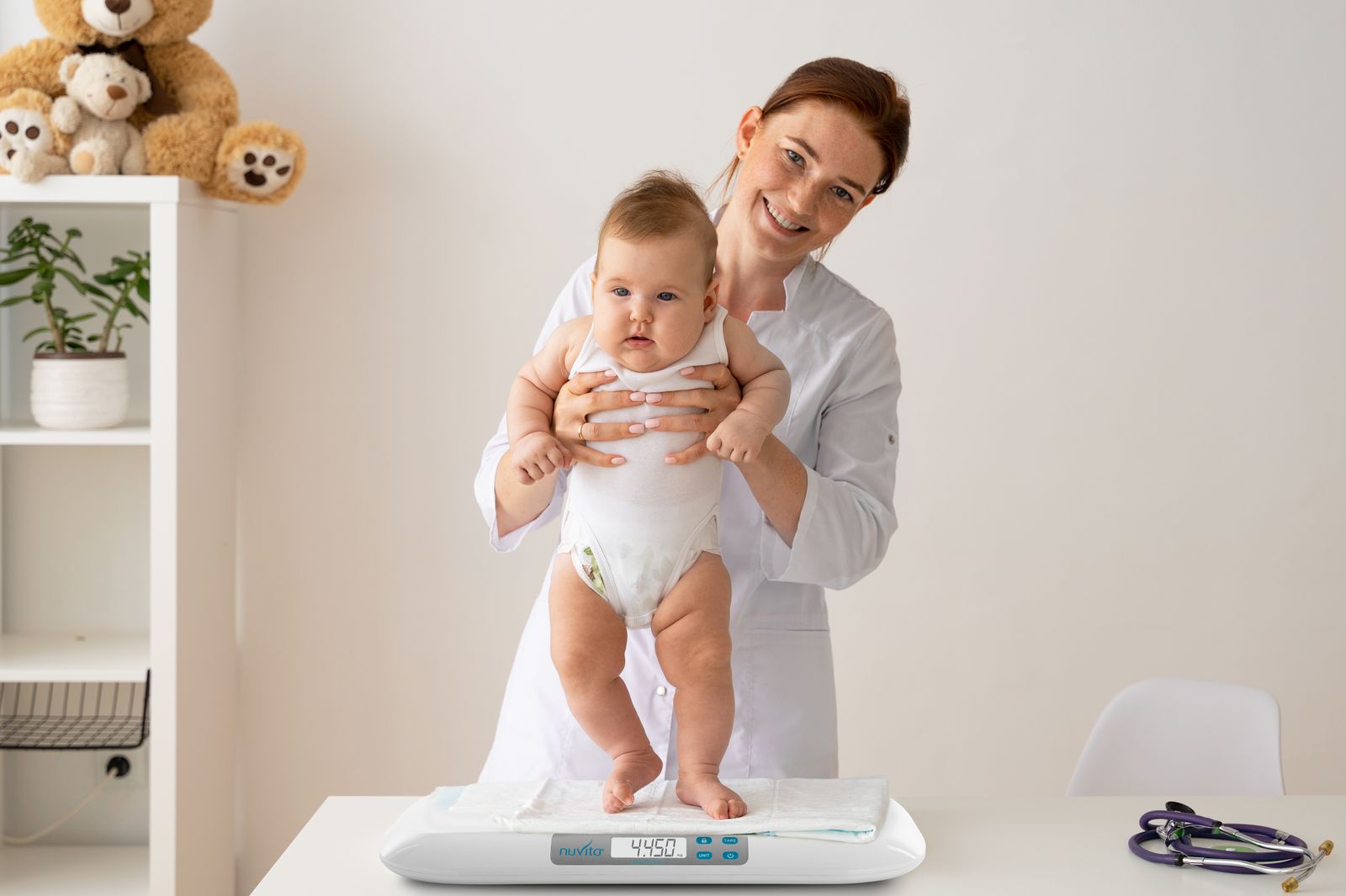 Nuvita 1310 - Digital Baby Weighing Scale