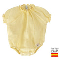 Calamaro Baby short romper (Yellow)