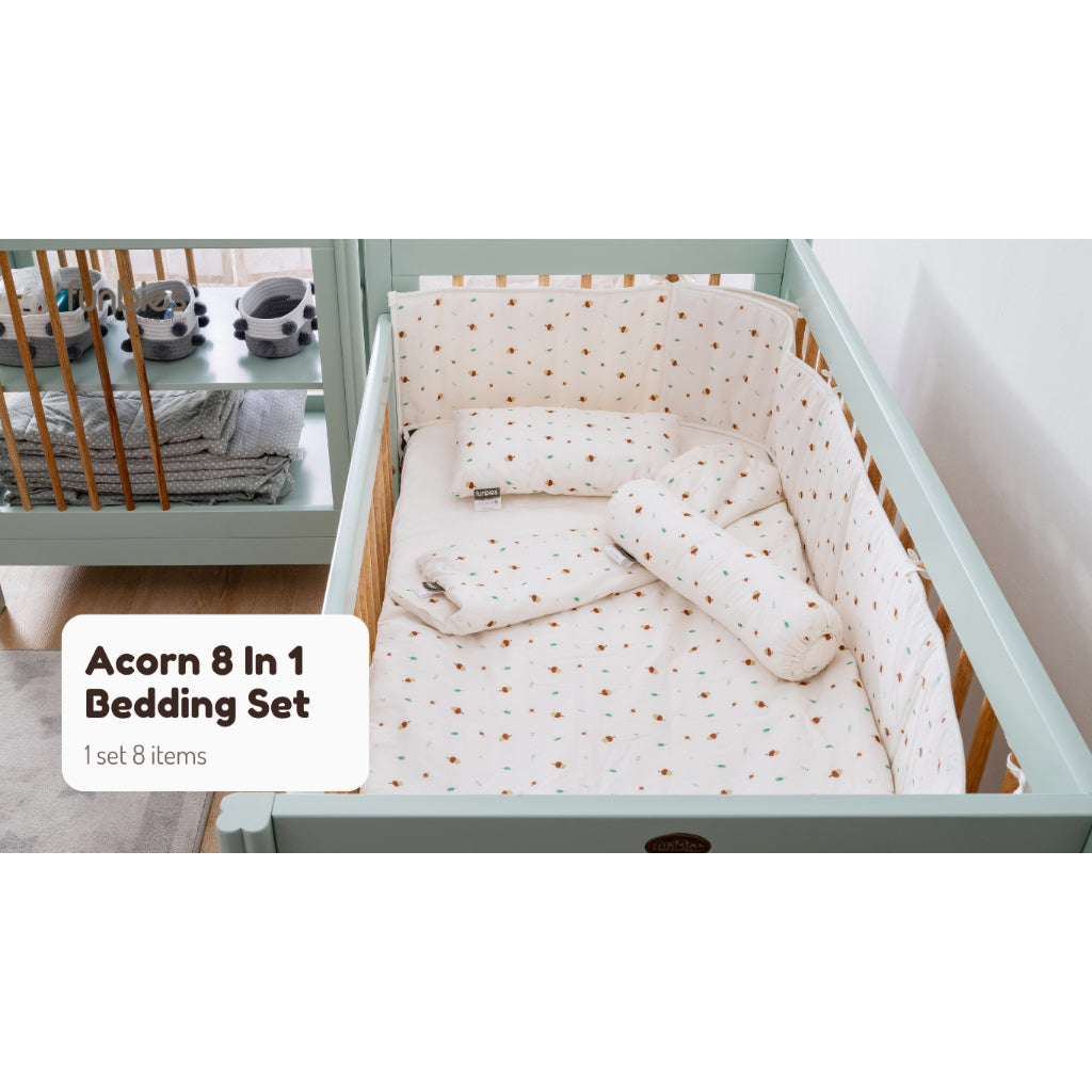 Funbies Acorn 8in1 Bedding Set