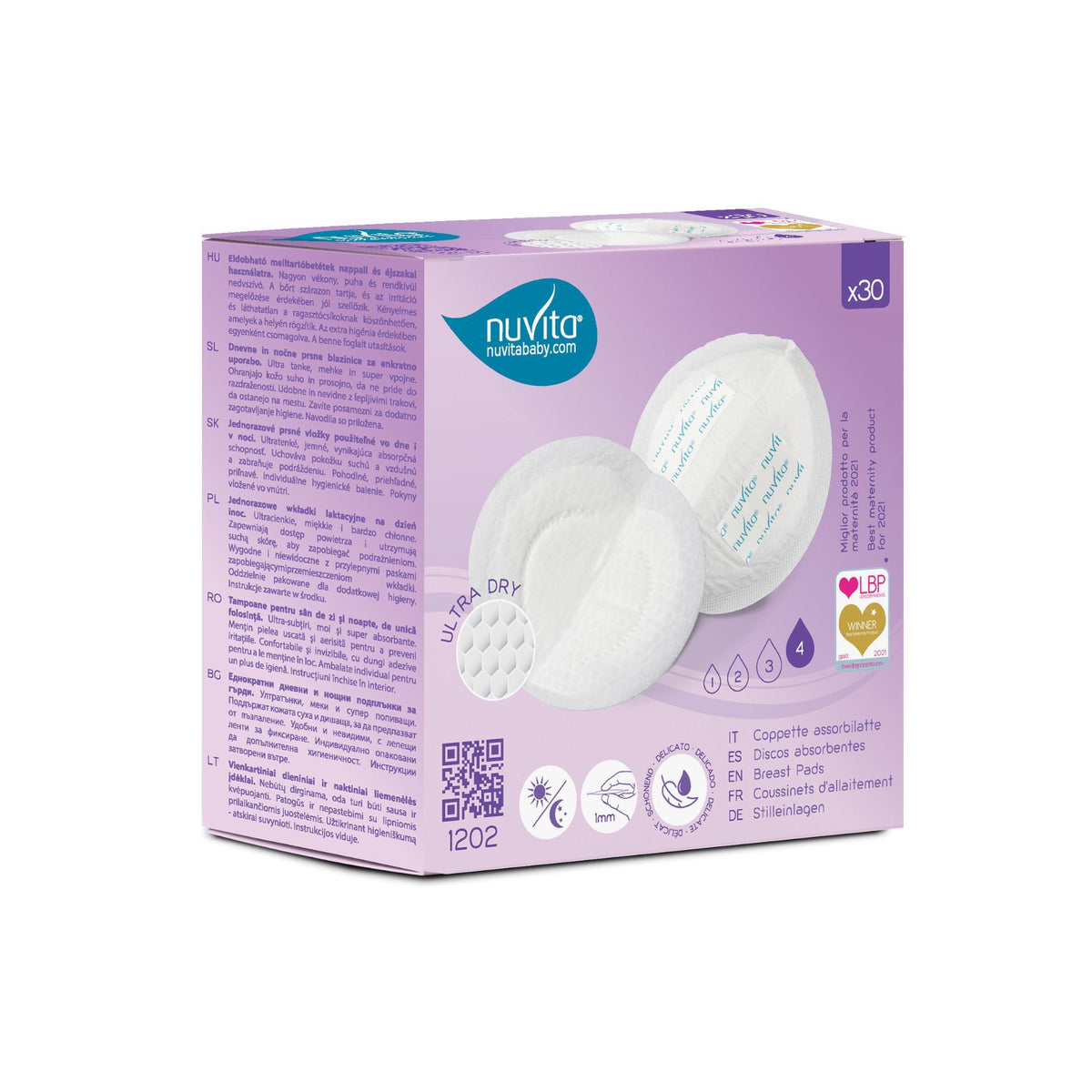 Nuvita Disposable breast pads for day and night