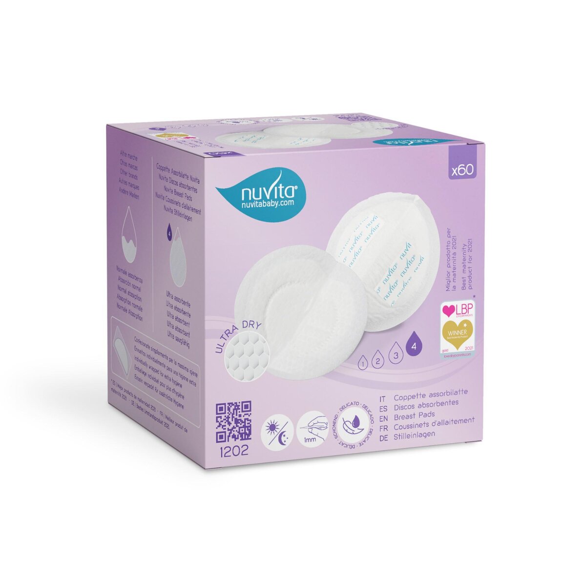 Nuvita Disposable breast pads for day and night