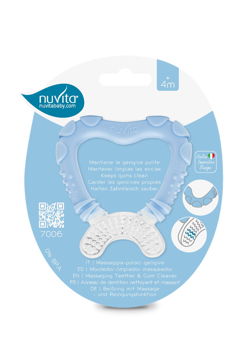Nuvita Teether 6+ 7006 - Blue